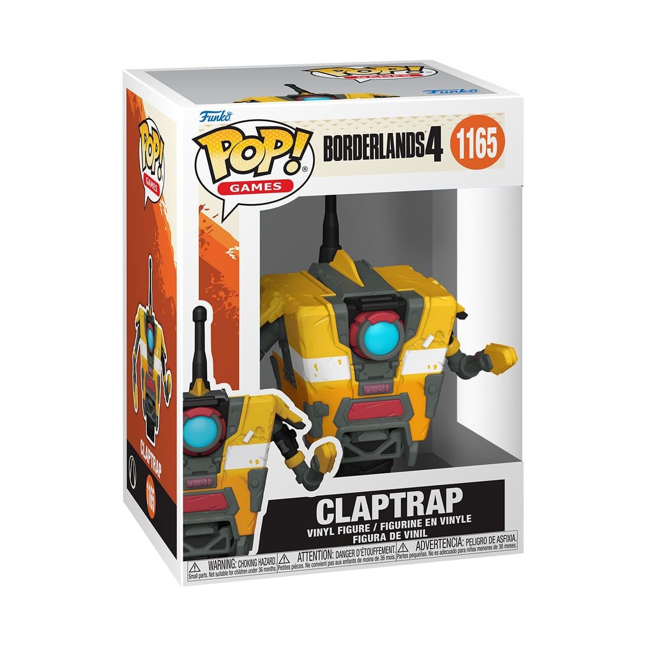 Product image Borderlands 4 POP! Games Vinyl Figure Claptrap 9 cm