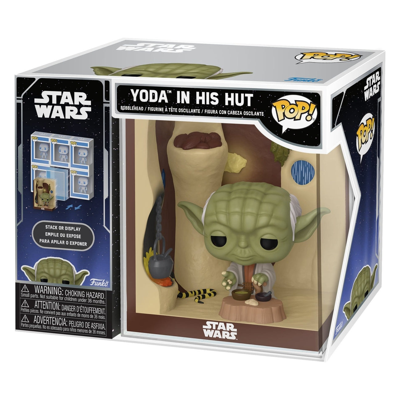 Product image Star Wars POP! Nooks Vinyl Figure Yoda's Hutt 9 cm