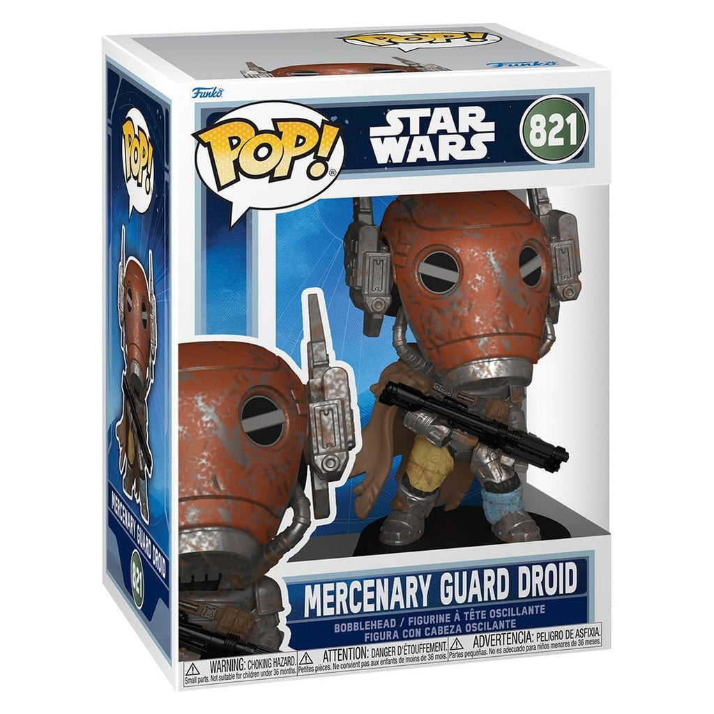 Product image Star Wars: The Mandalorian and Grogu POP! Vinyl Bobble-Head Figure Mercenary Guard Droid 9 cm