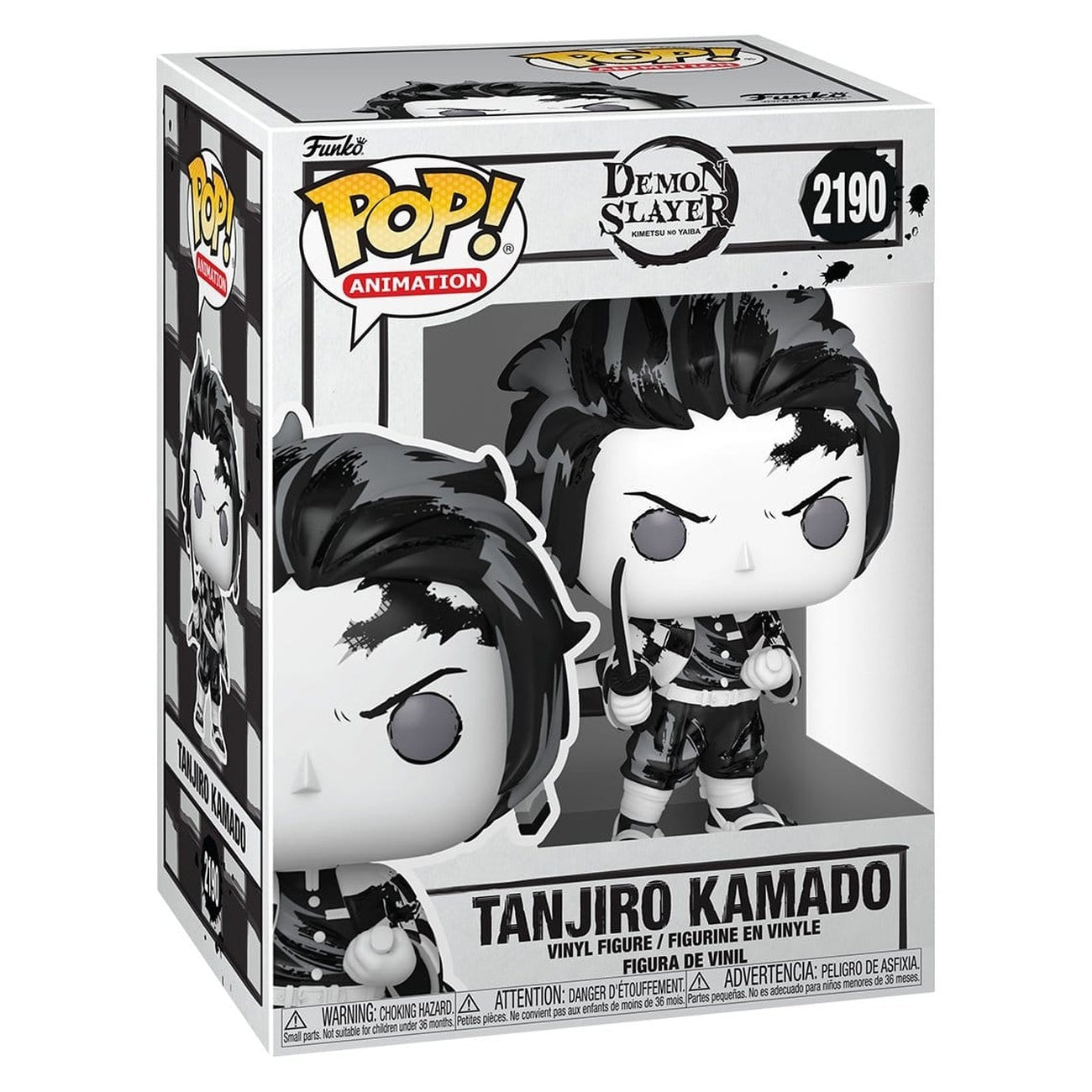 Product image Demon Slayer: Kimetsu no Yaiba POP! Animation Vinyl Figure Tanjiro (Sumi-Ink) 9 cm