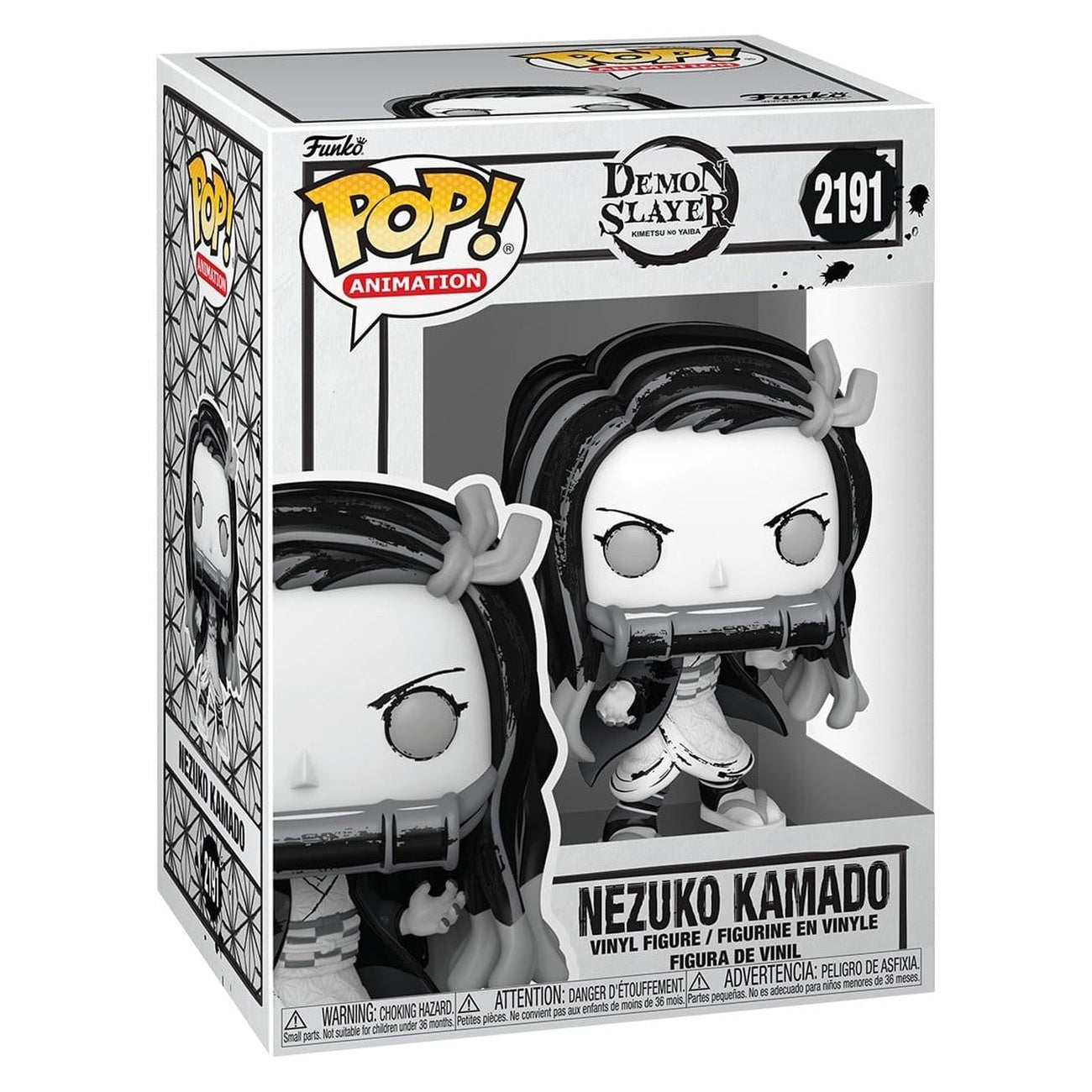 Product image Demon Slayer: Kimetsu no Yaiba POP! Animation Vinyl Figure Nezuko (Sumi-Ink) 9 cm