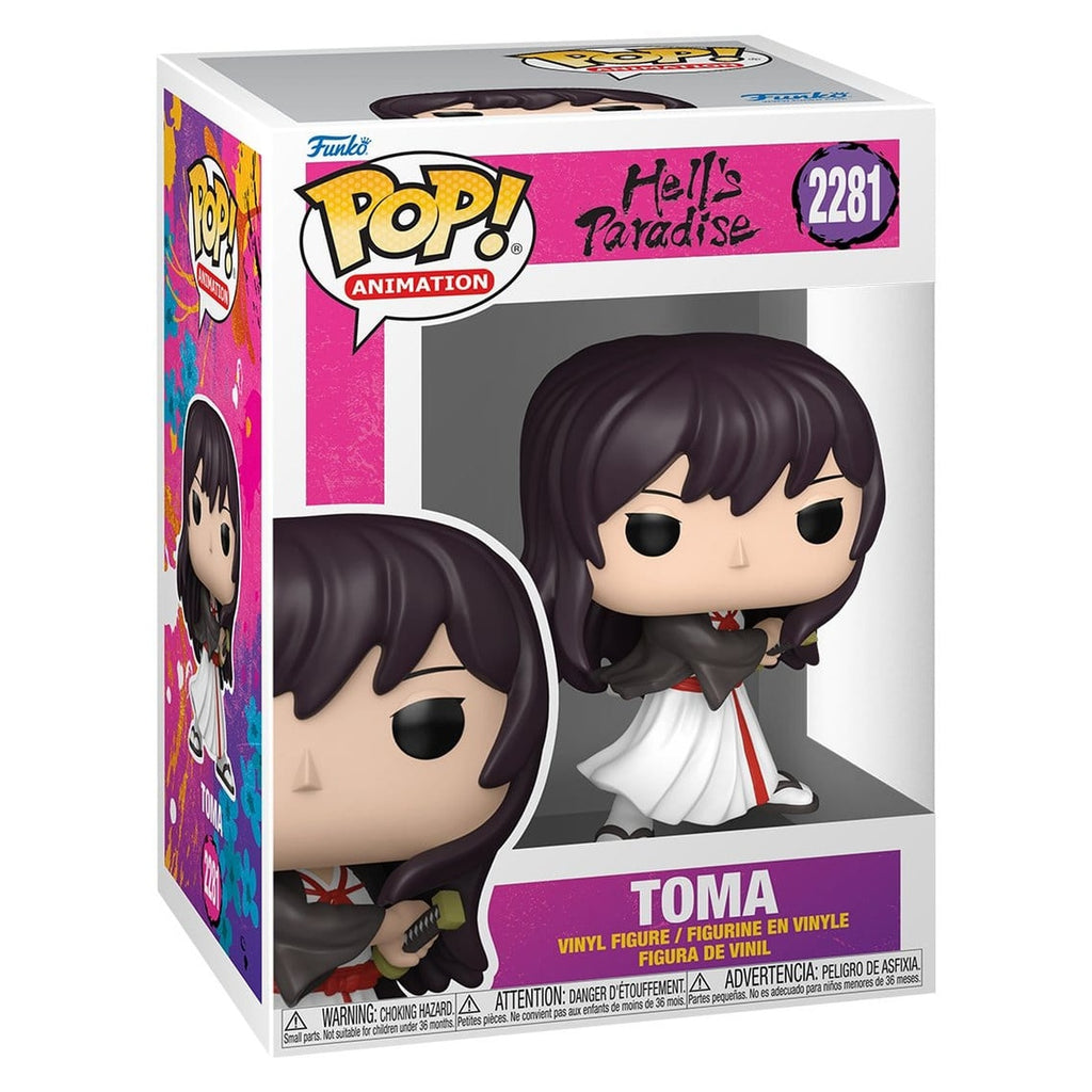 Product image Hell's Paradise: Jigokuraku POP! Animation Vinyl Figure Toma 9 cm