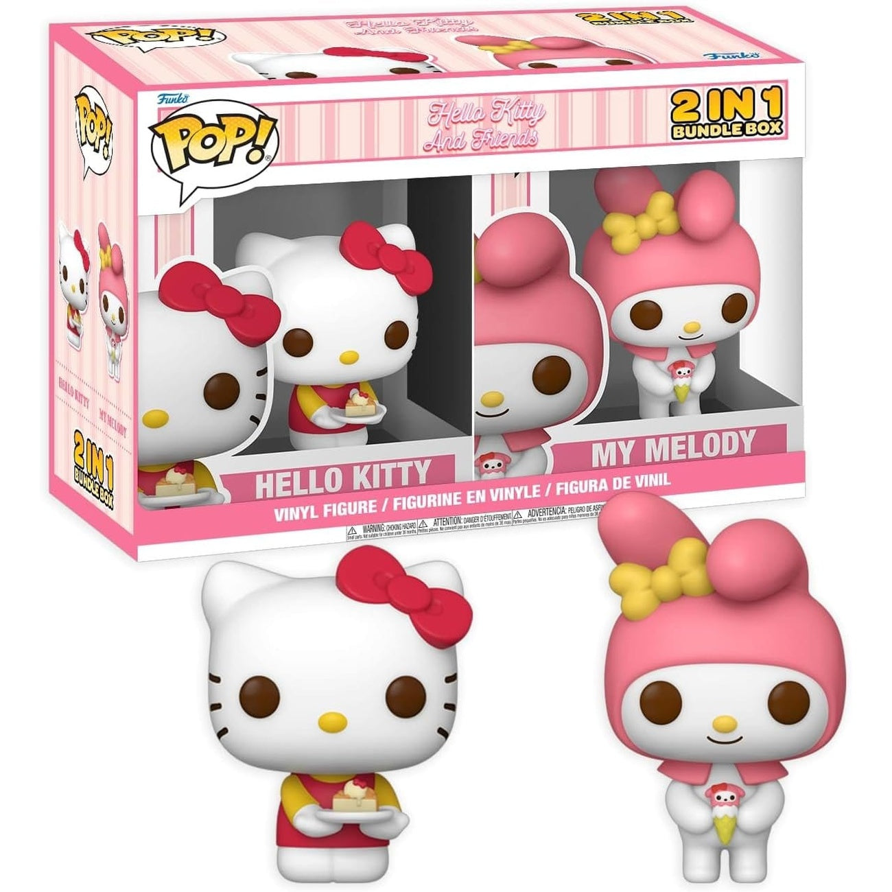 Product image Hello Kitty Exclusive Box Hello Kitty & My Melody Assembled