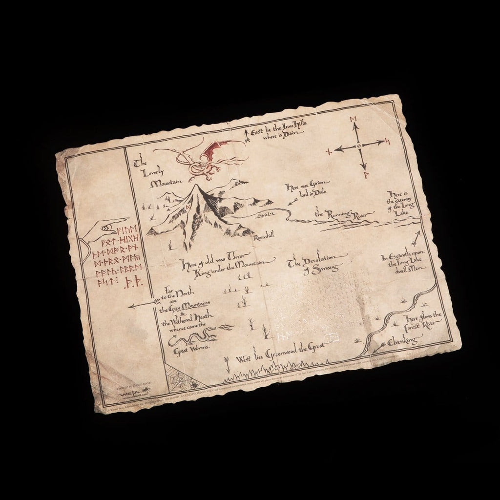Product image The Hobbit Art Print Thorin's Map 40 x 30 cm