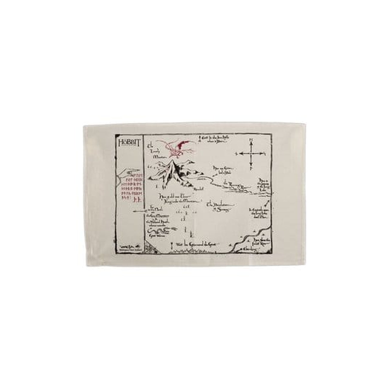Product image The Hobbit Tea Towel Thorin's Map 72 cm