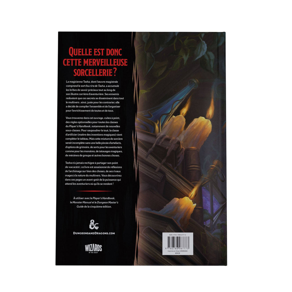 Product image Dungeons & Dragons RPG Tasha's Cauldron of Everything French Edition