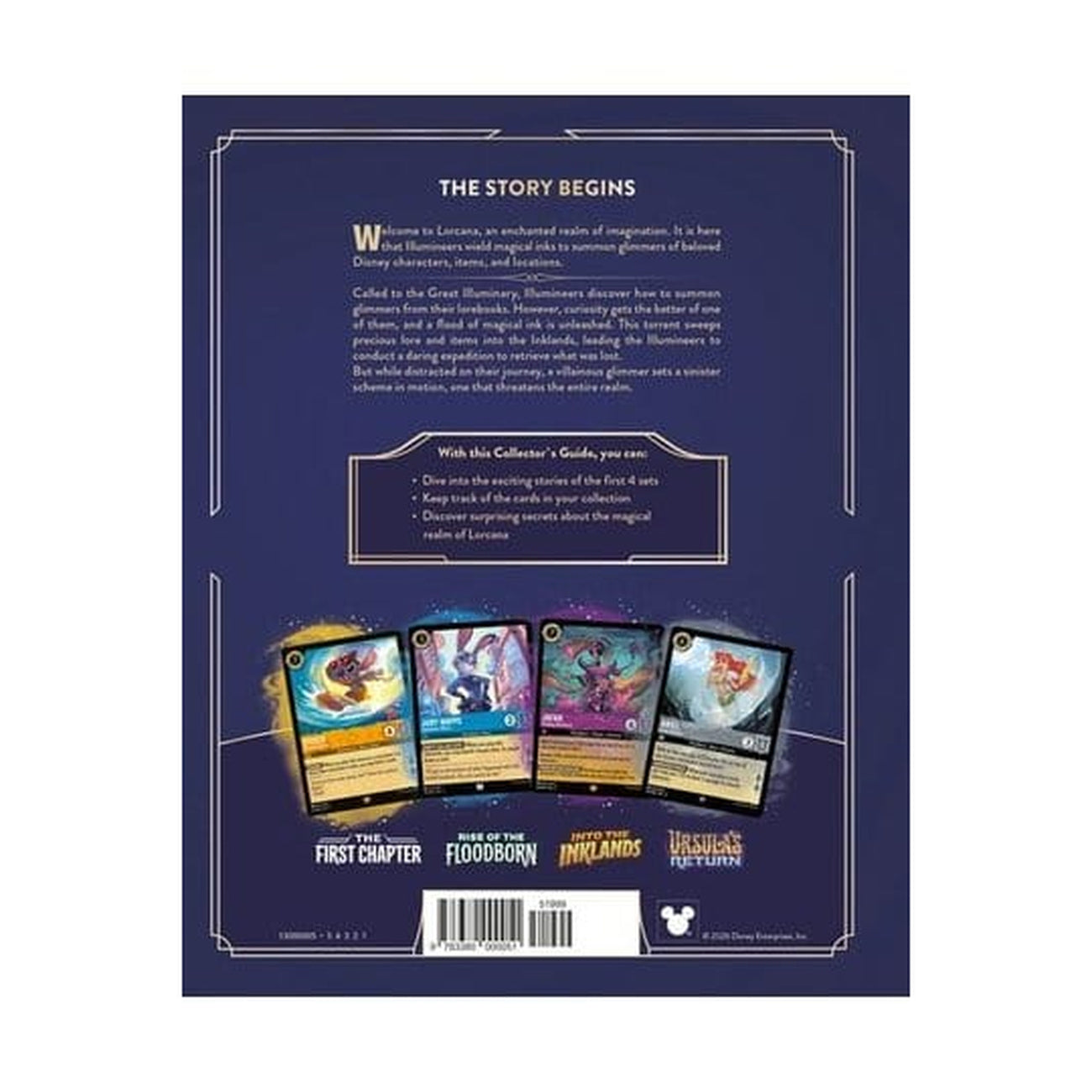 Product image Disney Lorcana TCG Book The Official Collector's Guide: Sets 1-4 *English Version*