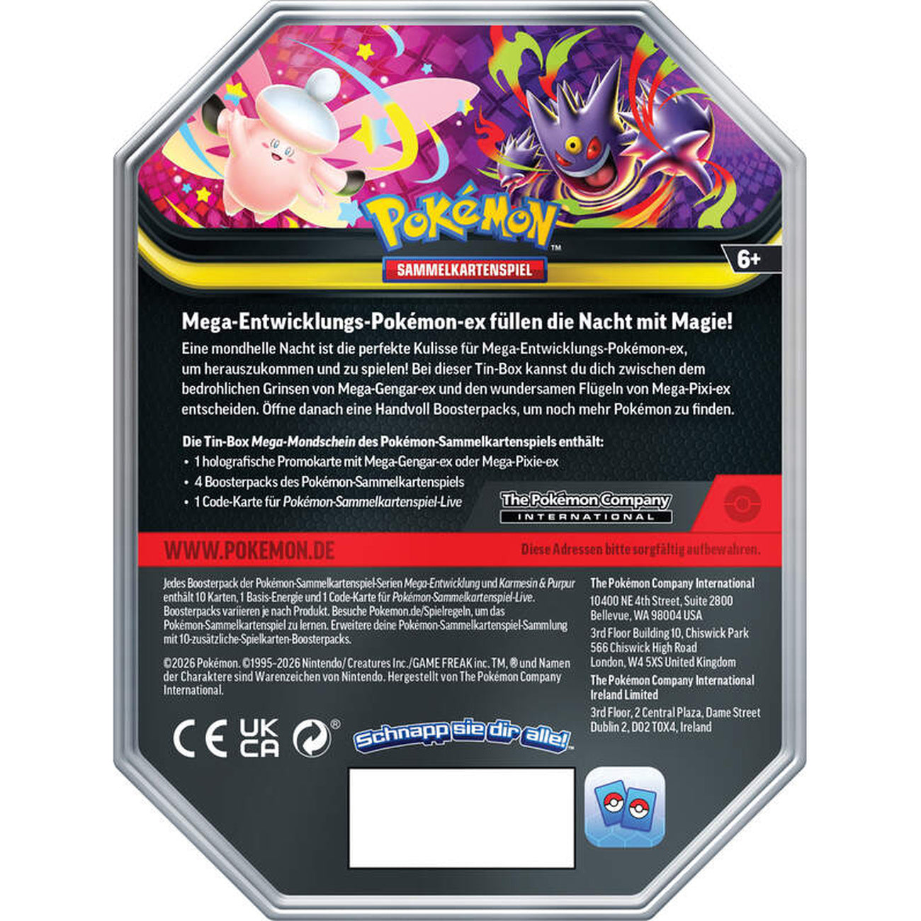 Product image Pokémon - Mega Wigglytuff EX Trading Card Box