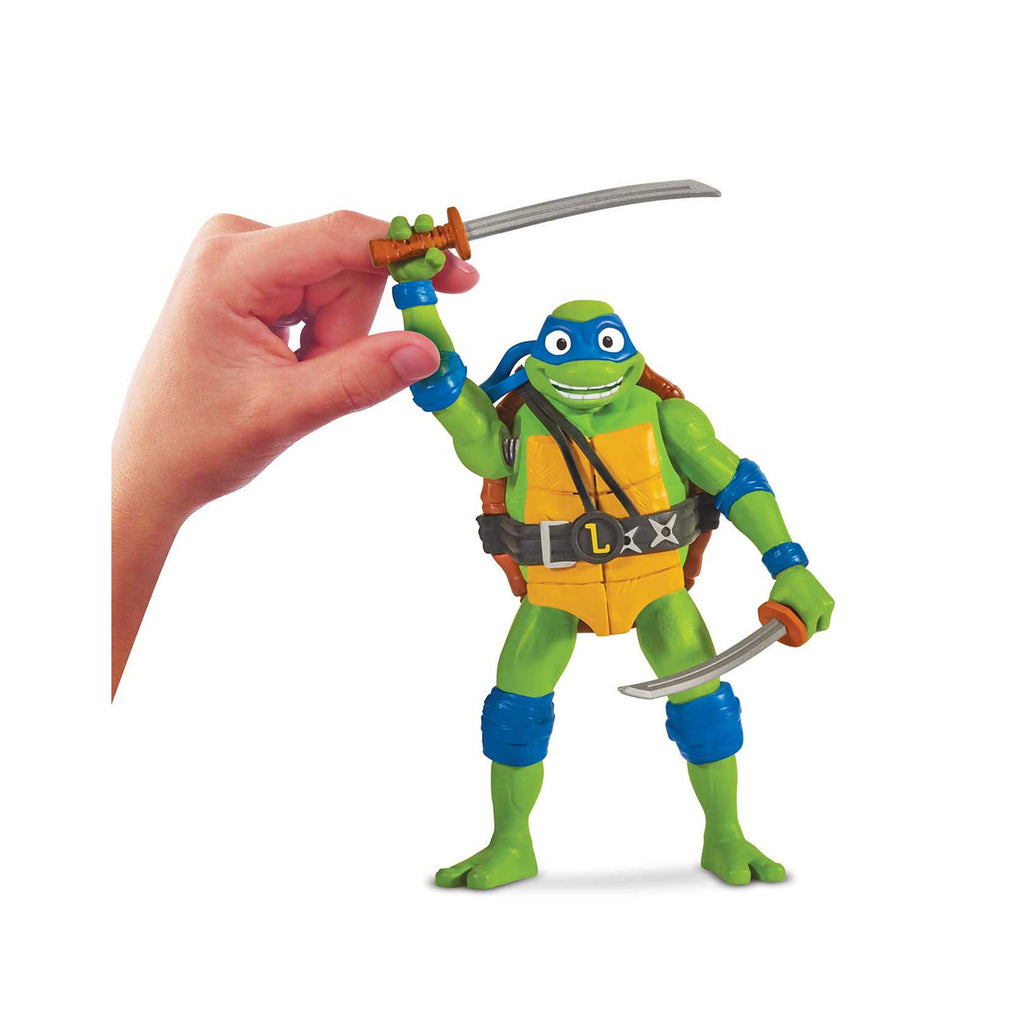 Product image Teenage Mutant Ninja Turtles: Mutant Mayhem Ninja Shouts Action Figure Leonardo 14 cm