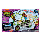 Product image Teenage Mutant Ninja Turtles: Mutant Mayhem Drive N Kick Action Figure Leonardo & Motorcycle 11 cm