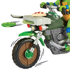 Product image Teenage Mutant Ninja Turtles: Mutant Mayhem Drive N Kick Action Figure Leonardo & Motorcycle 11 cm