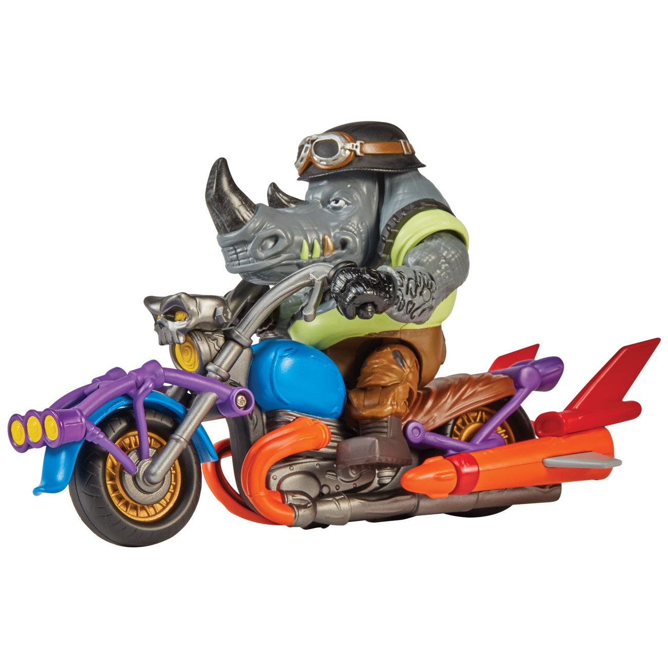 Product image Teenage Mutant Ninja Turtles Action Figure with Vehicle Rocksteady & Chopper 12 cm