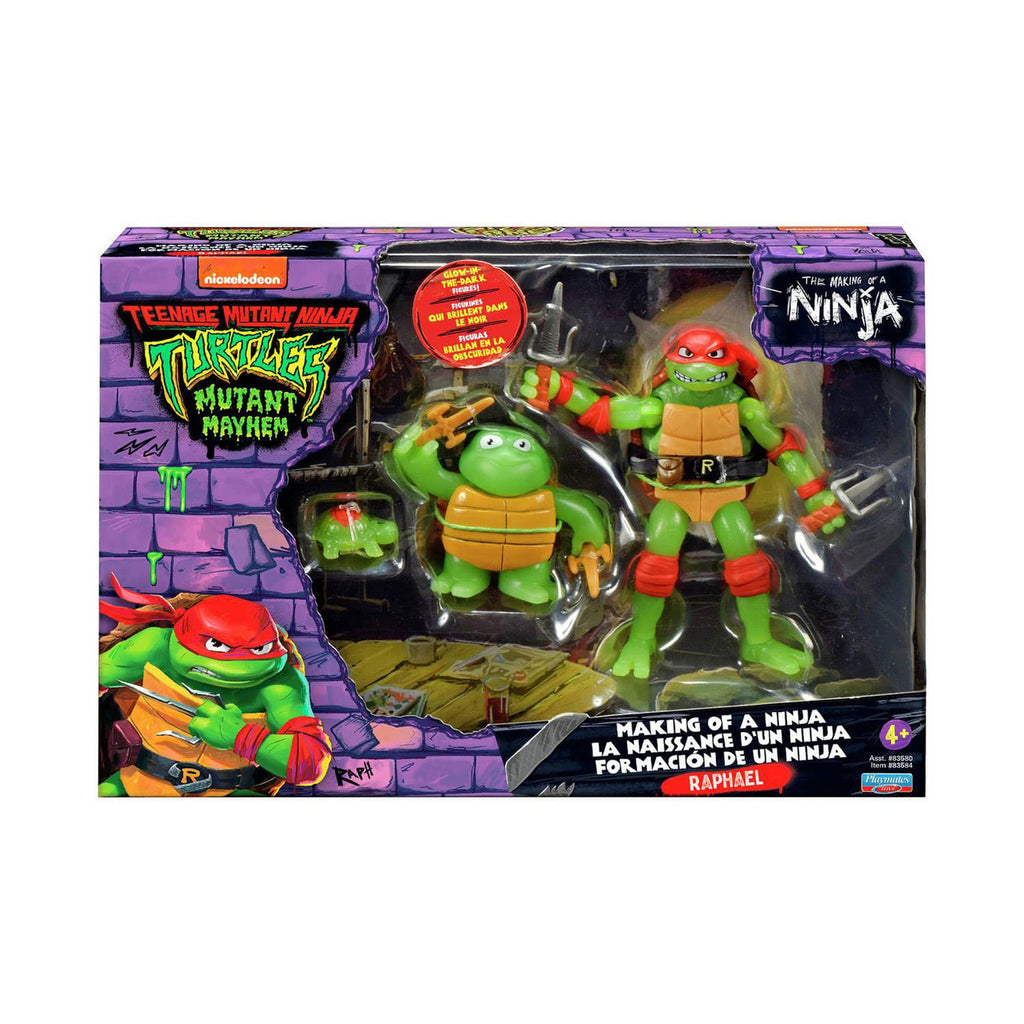 Product image Teenage Mutant Ninja Turtles: Mutant Mayhem Action Figures 3-Pack Raphael Evolution 10 cm