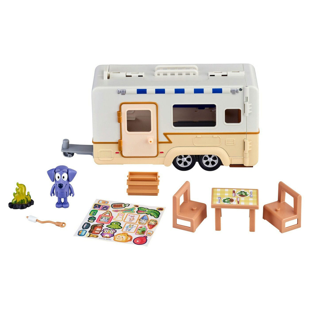Product image Bluey Action Figure with Vehicle – Bluey Caravan