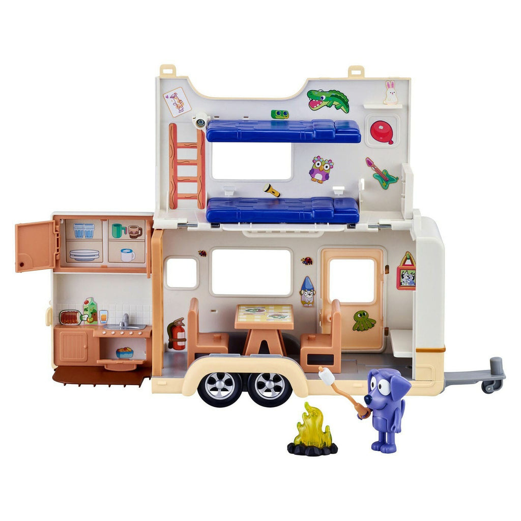Product image Bluey Action Figure with Vehicle – Bluey Caravan