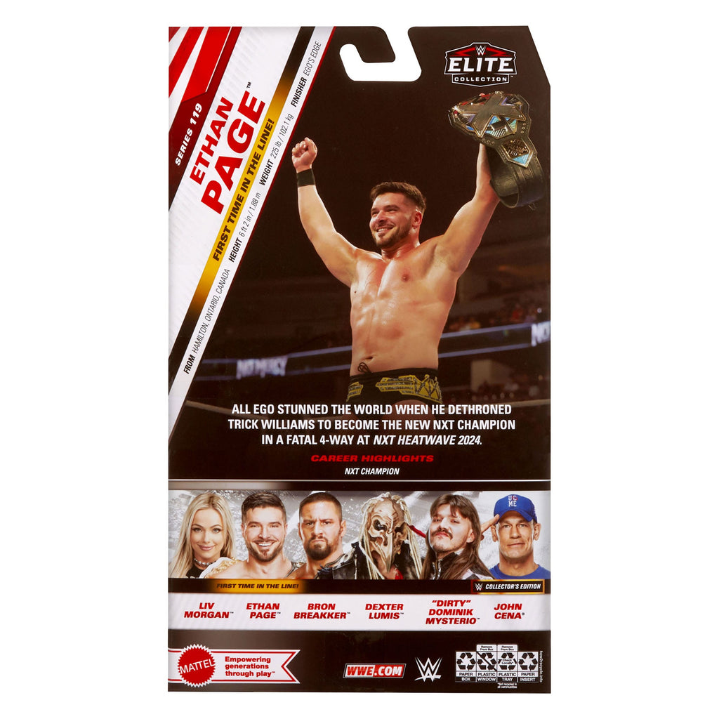 Product image WWE Elite Collection action figure Ethan Page 15 cm