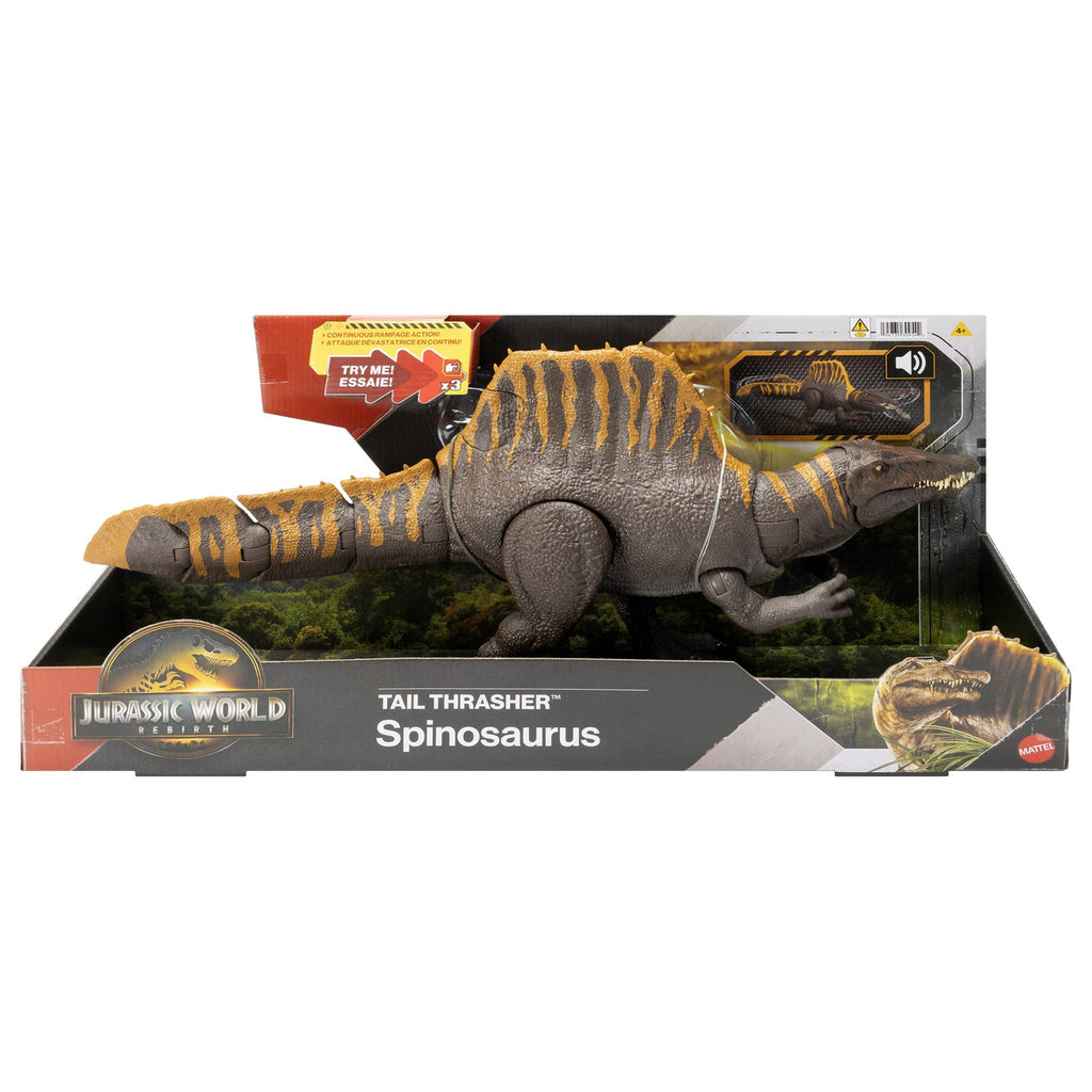 Product image Jurassic World: Rebirth Tail Thrasher Spinosaurus Action Figure 55 cm