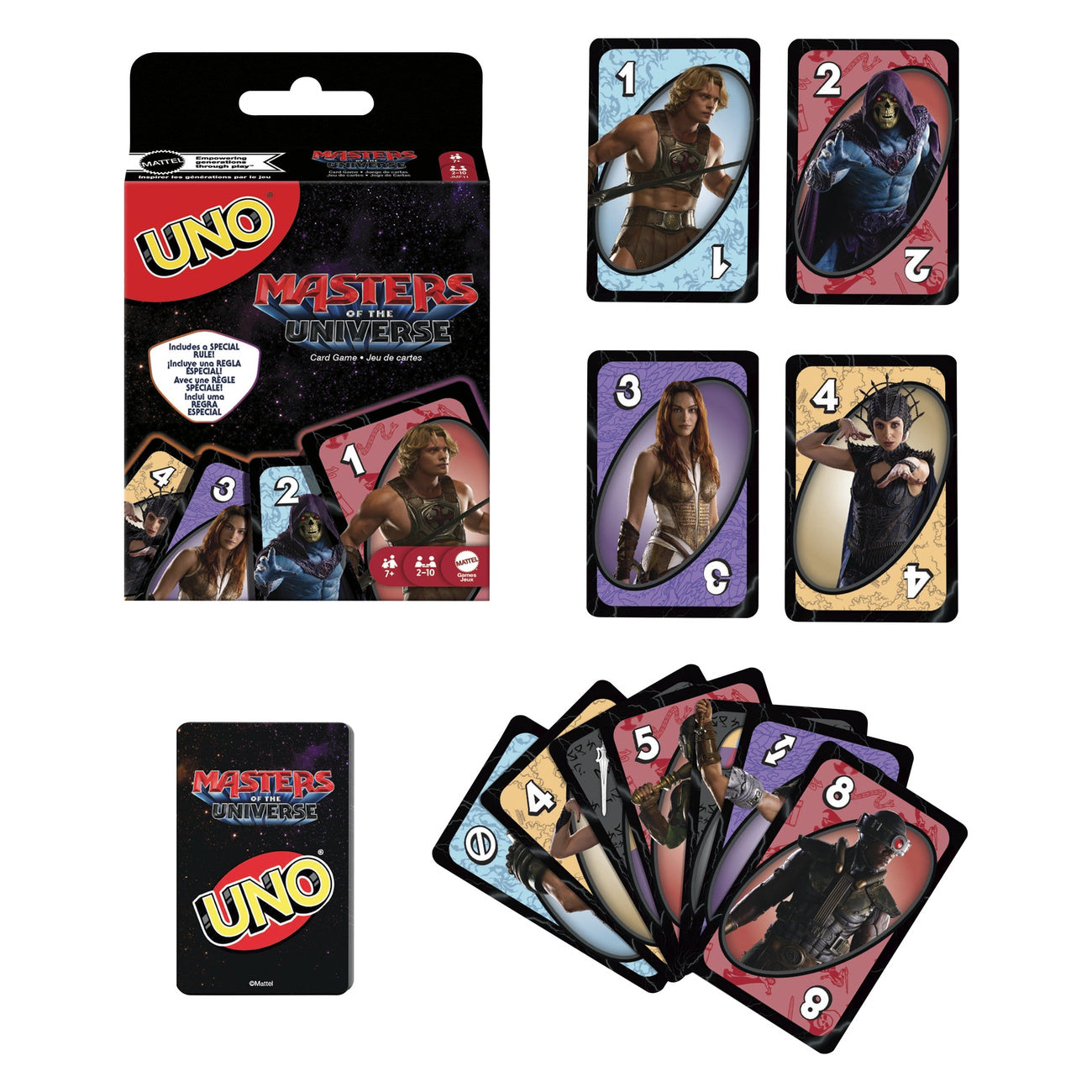 Product image Masters of the Universe 2026 Movie UNO Card Game