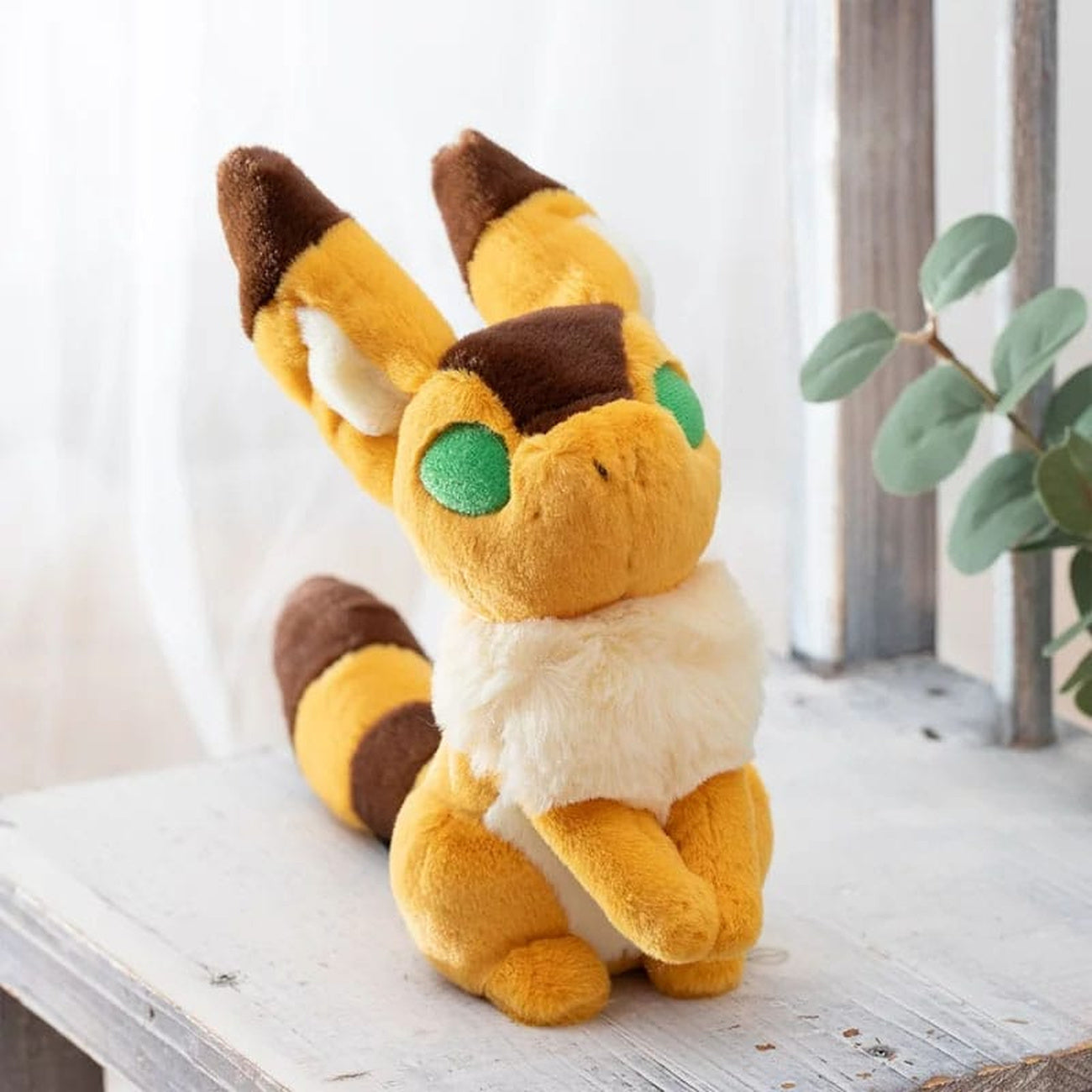 Product image Castle in the Sky Otedama Plush Figure Fox Squirrel 19 cm