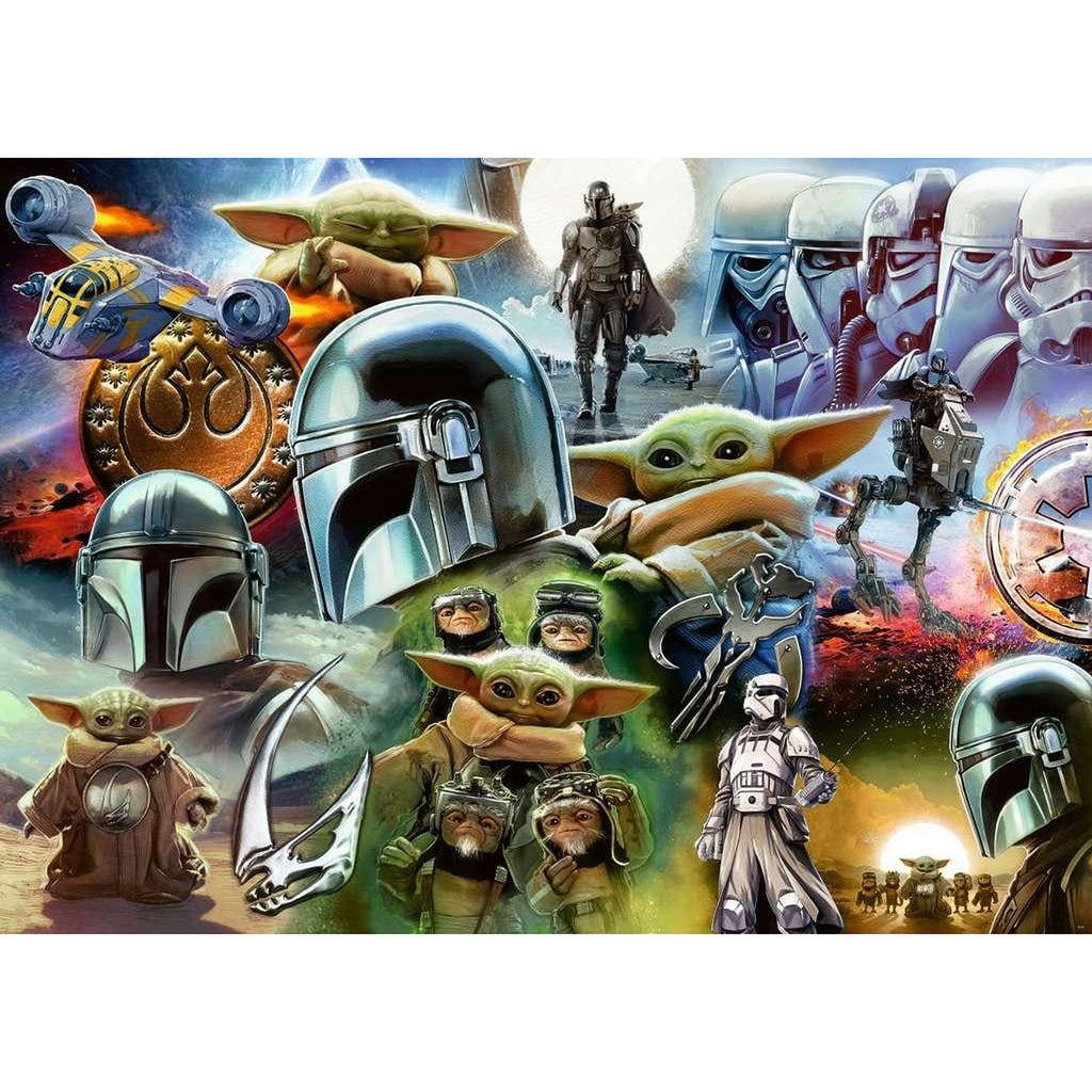 Product image The Mandalorian and Grogu Puzzle (1000 pieces)