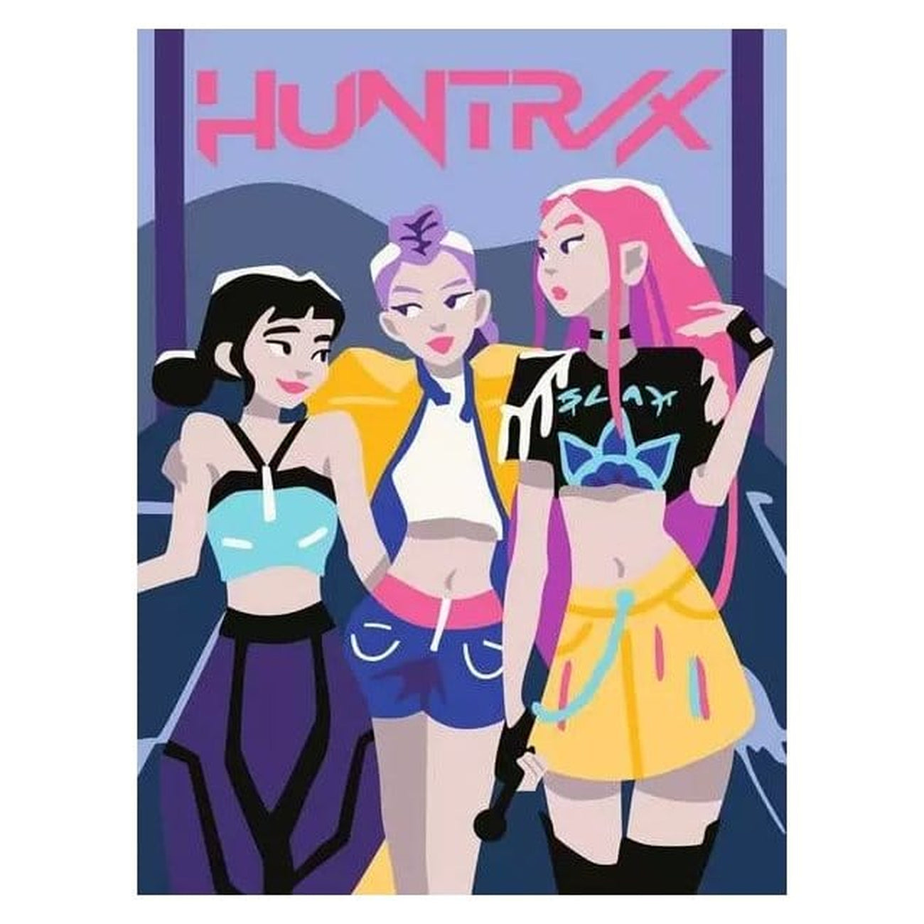 Product image KPop Demon Hunters CreArt Paint by Numbers Set Huntrix