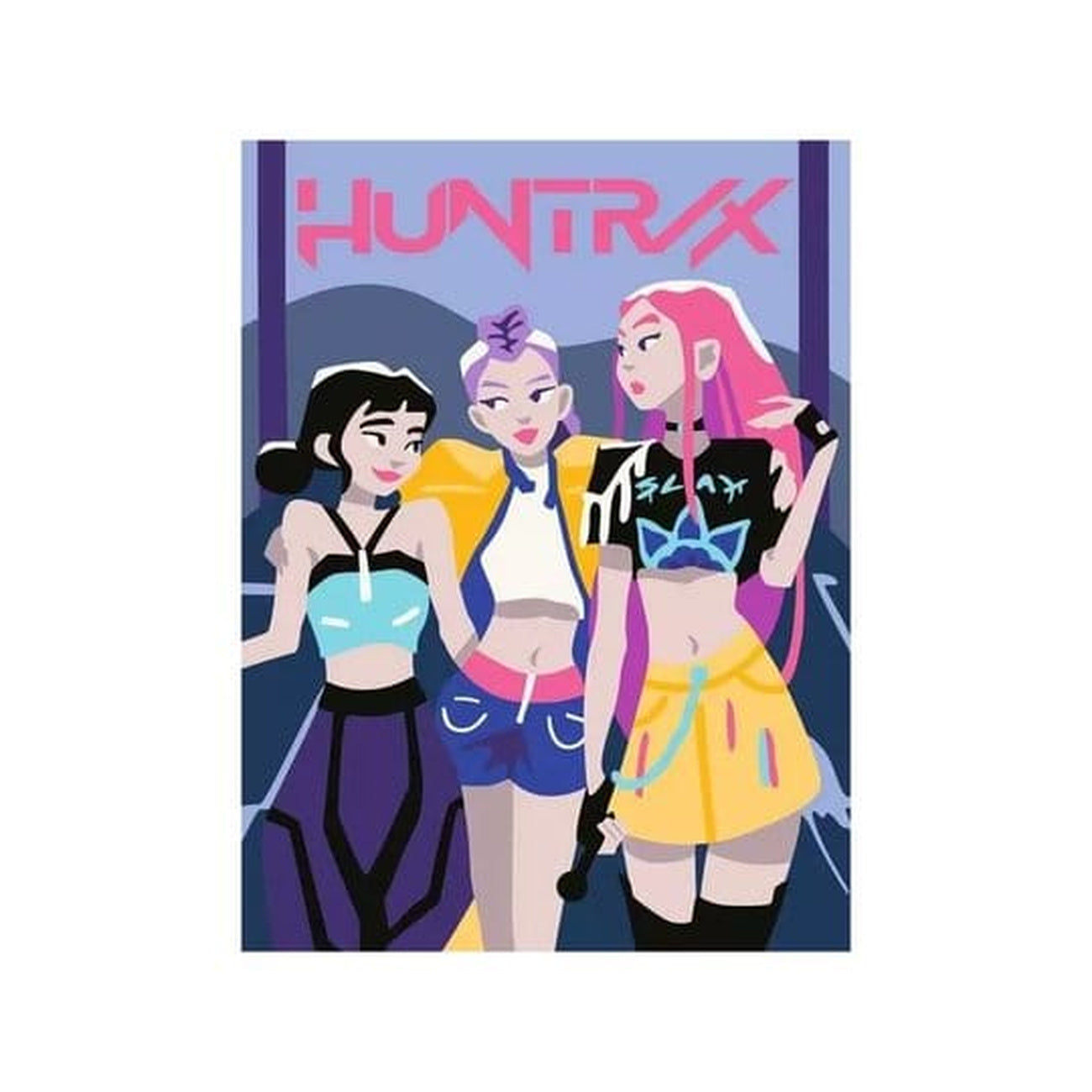 Product image KPop Demon Hunters CreArt Paint by Numbers Set Huntrix