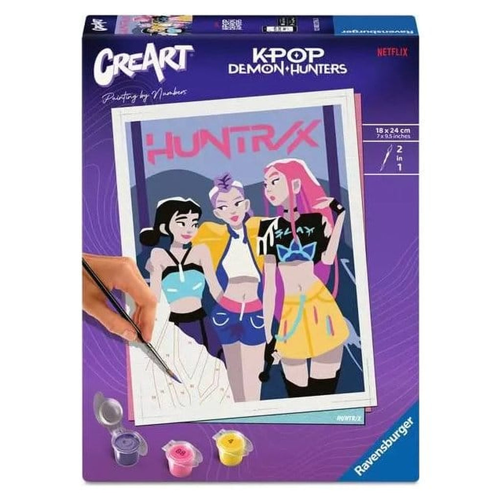 Product image KPop Demon Hunters CreArt Paint by Numbers Set Huntrix