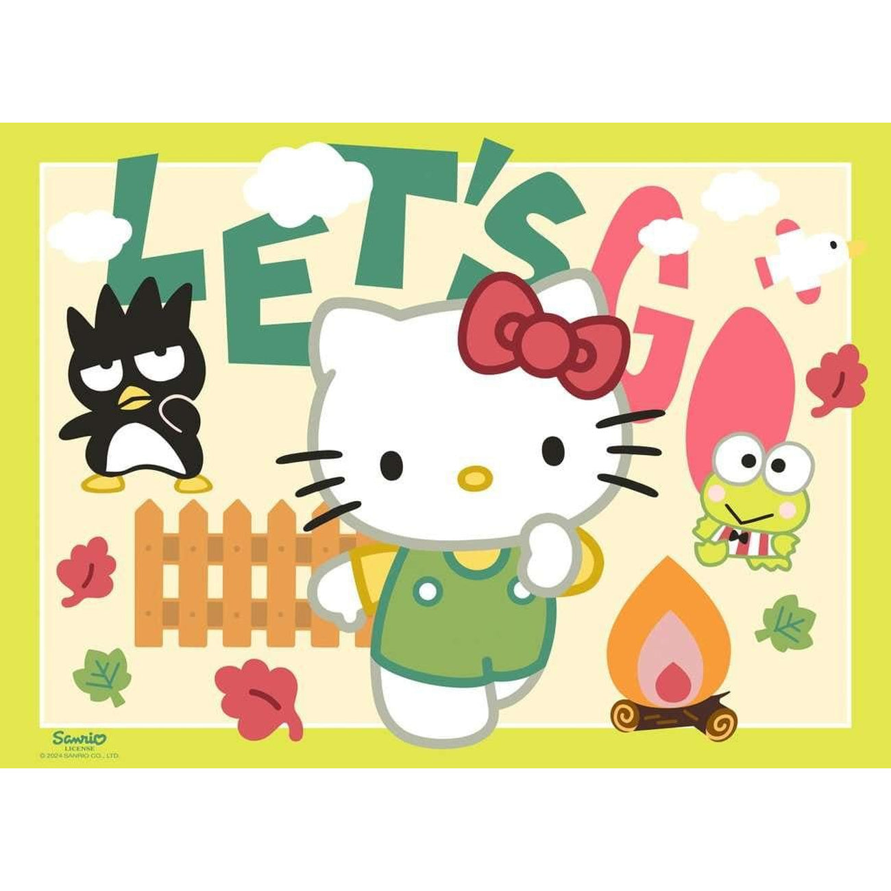 Product image Hello Kitty Puzzles 4-Pack Let’s Go, Hello Kitty! (4x100 Pieces)