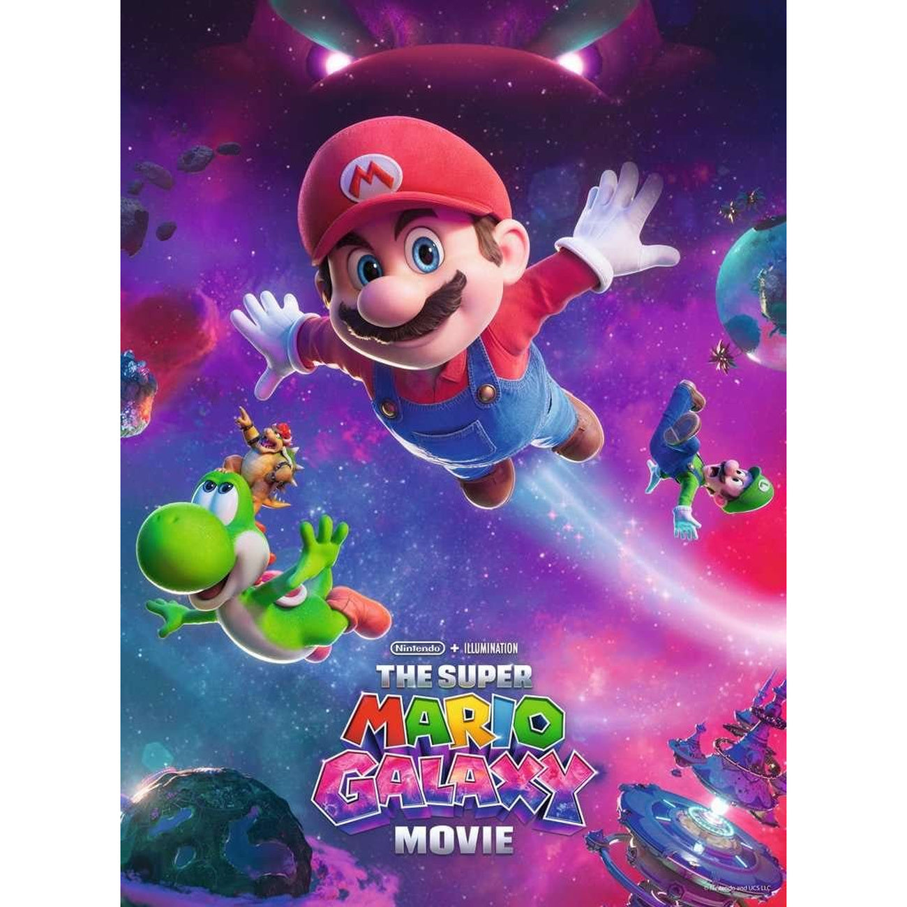 Product image The Super Mario Galaxy Movie kids puzzle (300 XXL pieces)