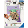 Product image Star Wars: The Mandalorian CreArt Paint by Numbers Meditating Grogu