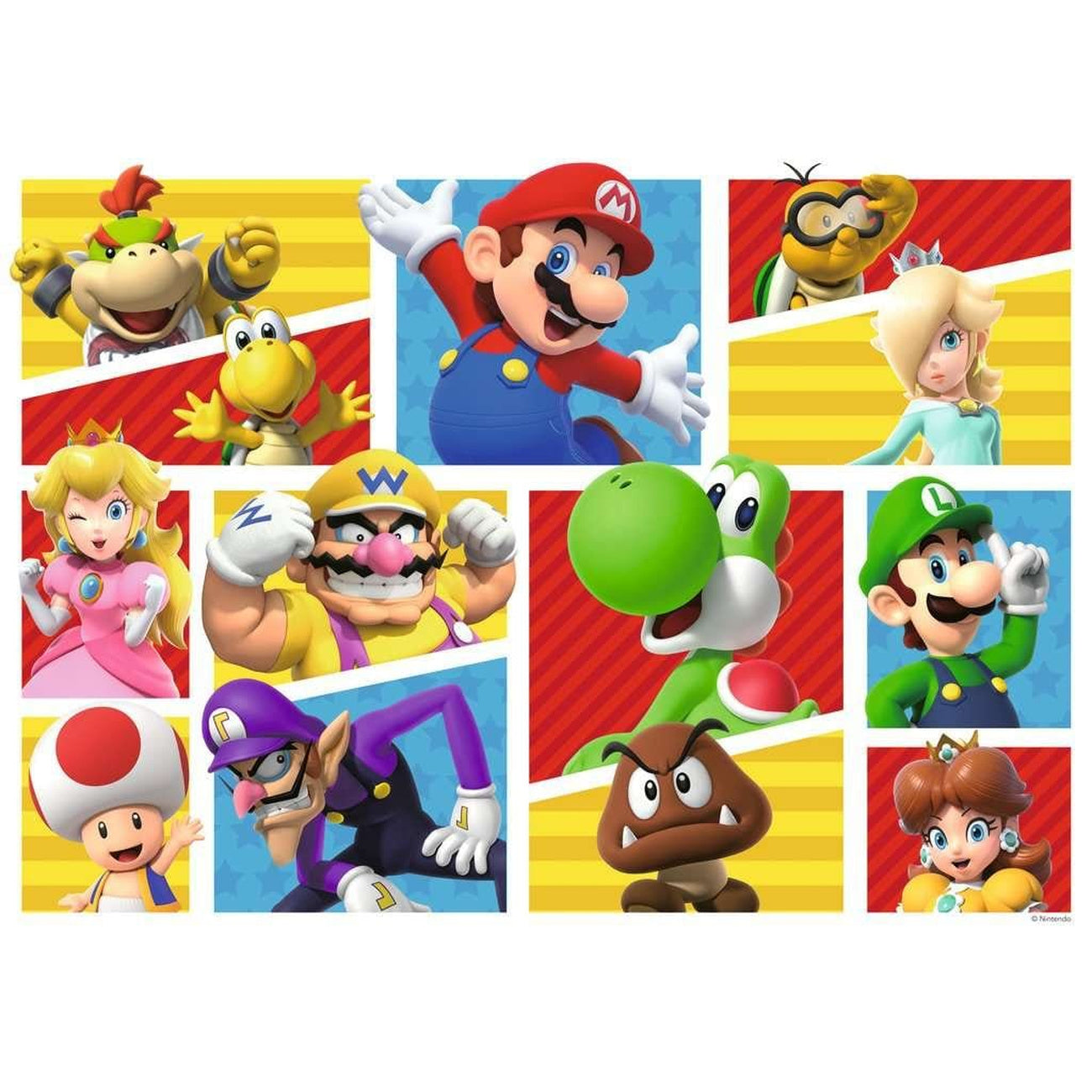 Product image Super Mario Giant Floor Puzzle Mario’s Friends and Foes (125 Pieces)