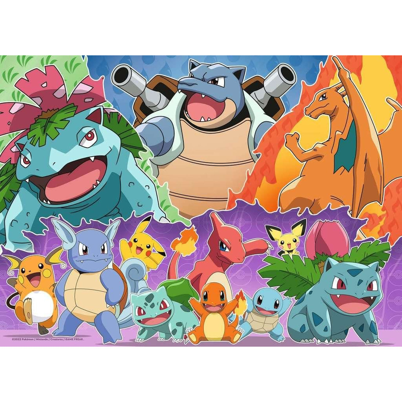 Product image Pokémon Puzzles 4-Pack Pokémon Buddies (4x100 Pieces)