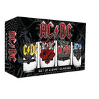 Product image AC/DC Shot Glasses 4-Pack Black Ice