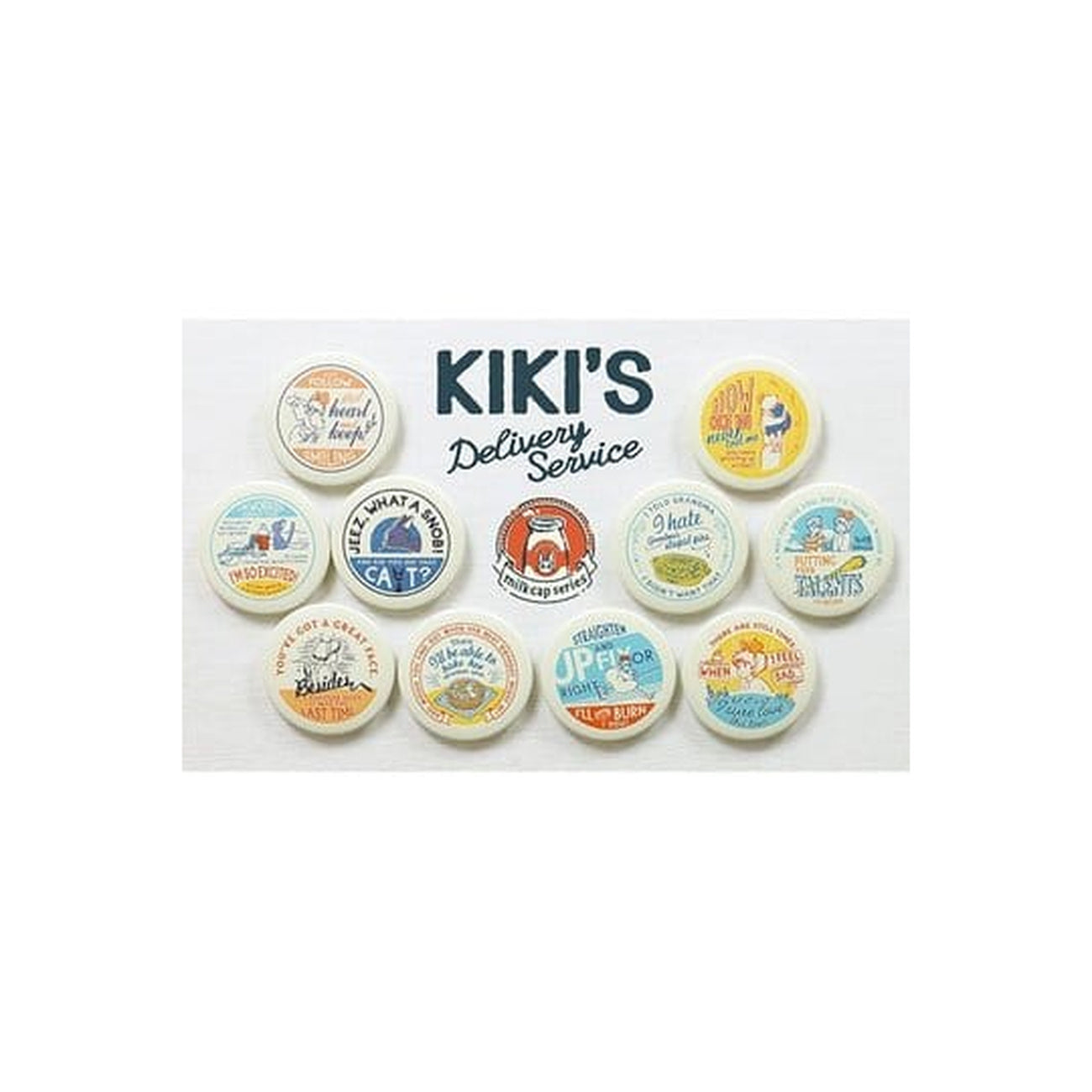 Product image Kiki's Delivery Service Vintage 6 cm Badge Blind Box Assortment (10)