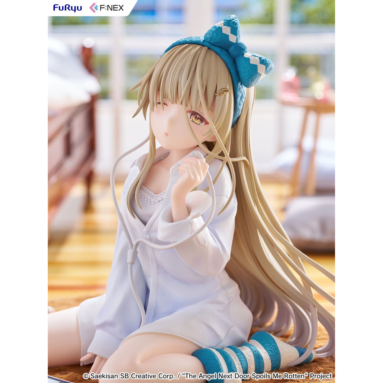 Product image The Angel Next Door Spoils Me Rotten F:Nex PVC Statue 1/7 Mahiru Shiina Relax Ver. 14 cm