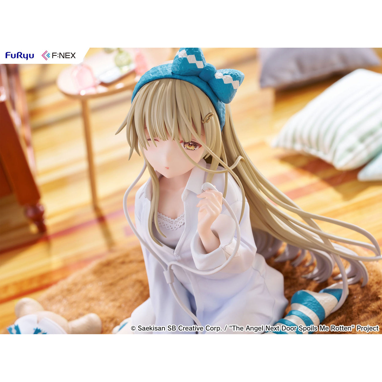 Product image The Angel Next Door Spoils Me Rotten F:Nex PVC Statue 1/7 Mahiru Shiina Relax Ver. 14 cm