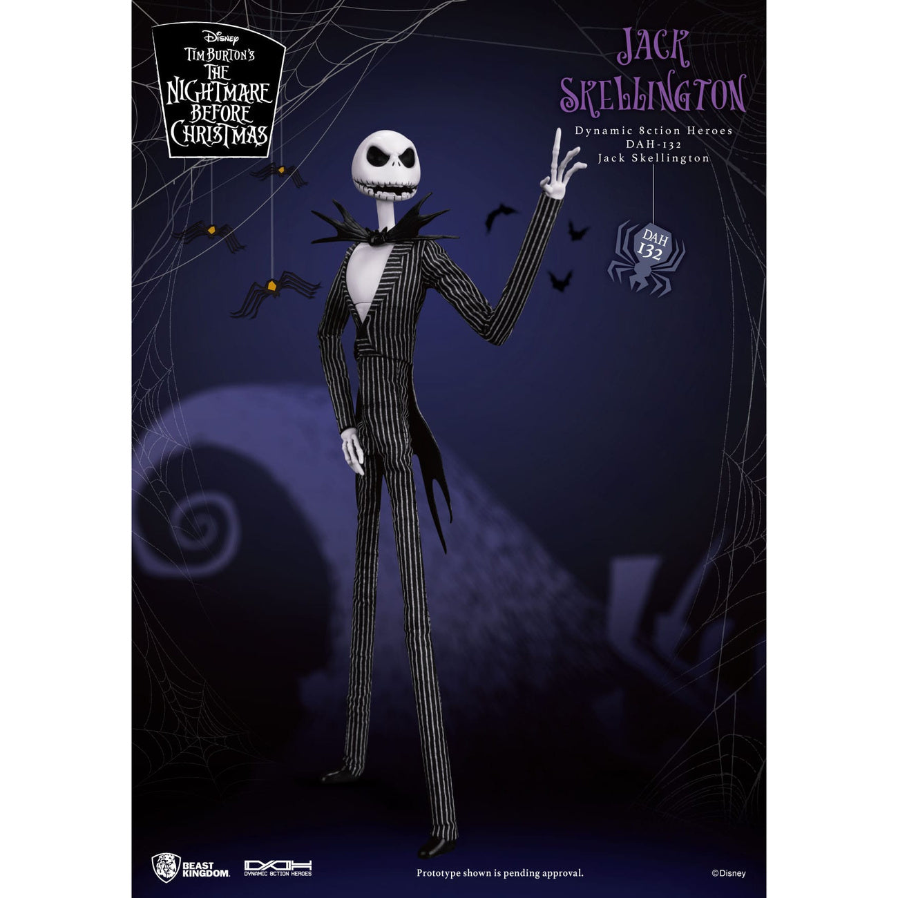 Product image Nightmare Before Christmas 8ction Heroes Action Figure 1/9 Jack 21 cm