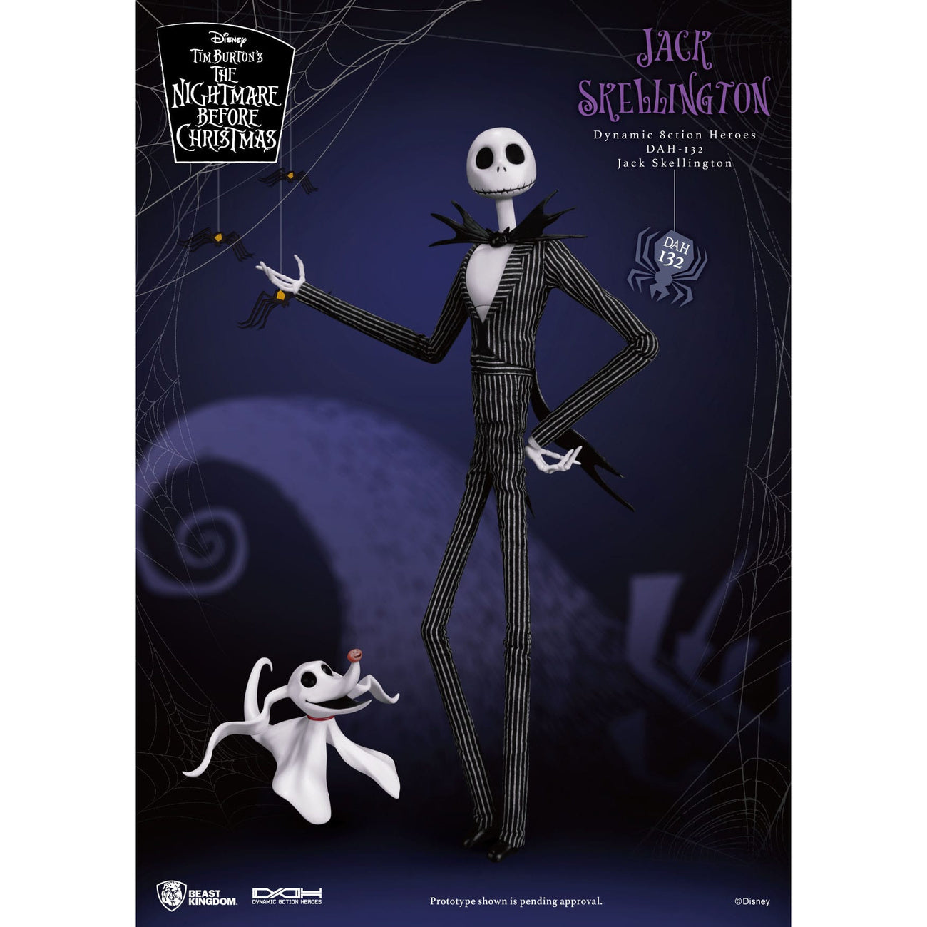 Product image Nightmare Before Christmas 8ction Heroes Action Figure 1/9 Jack 21 cm