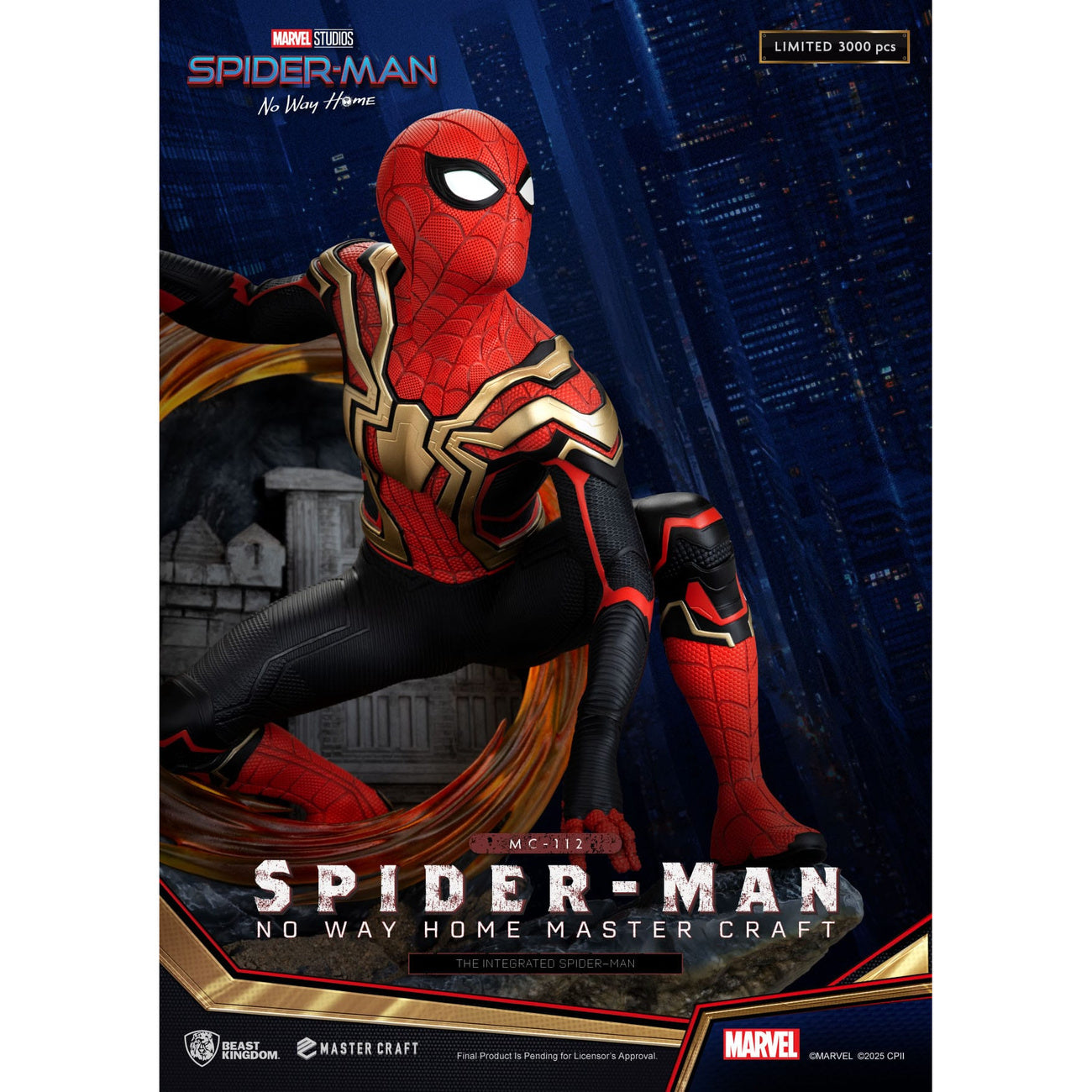 Product image Spider-Man: No Way Home Master Craft Statue The Integrated Spider-Man 31 cm