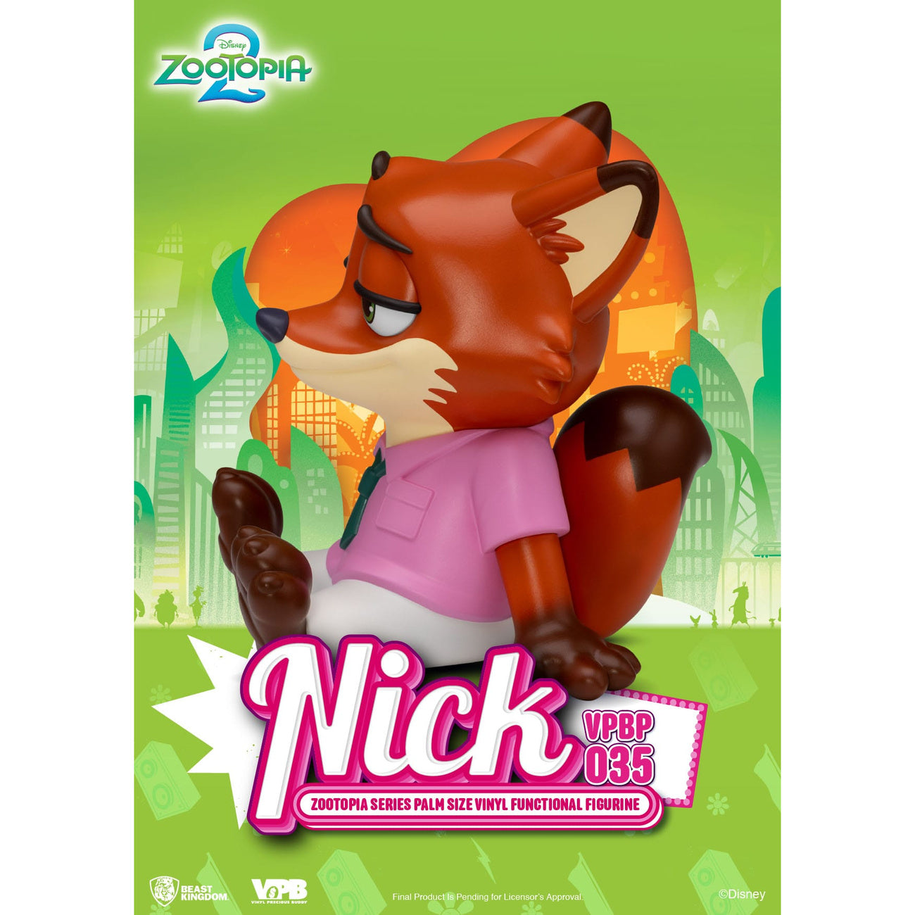 Product image Zootopia Piggy Vinyl Coin Bank Nick 15 cm