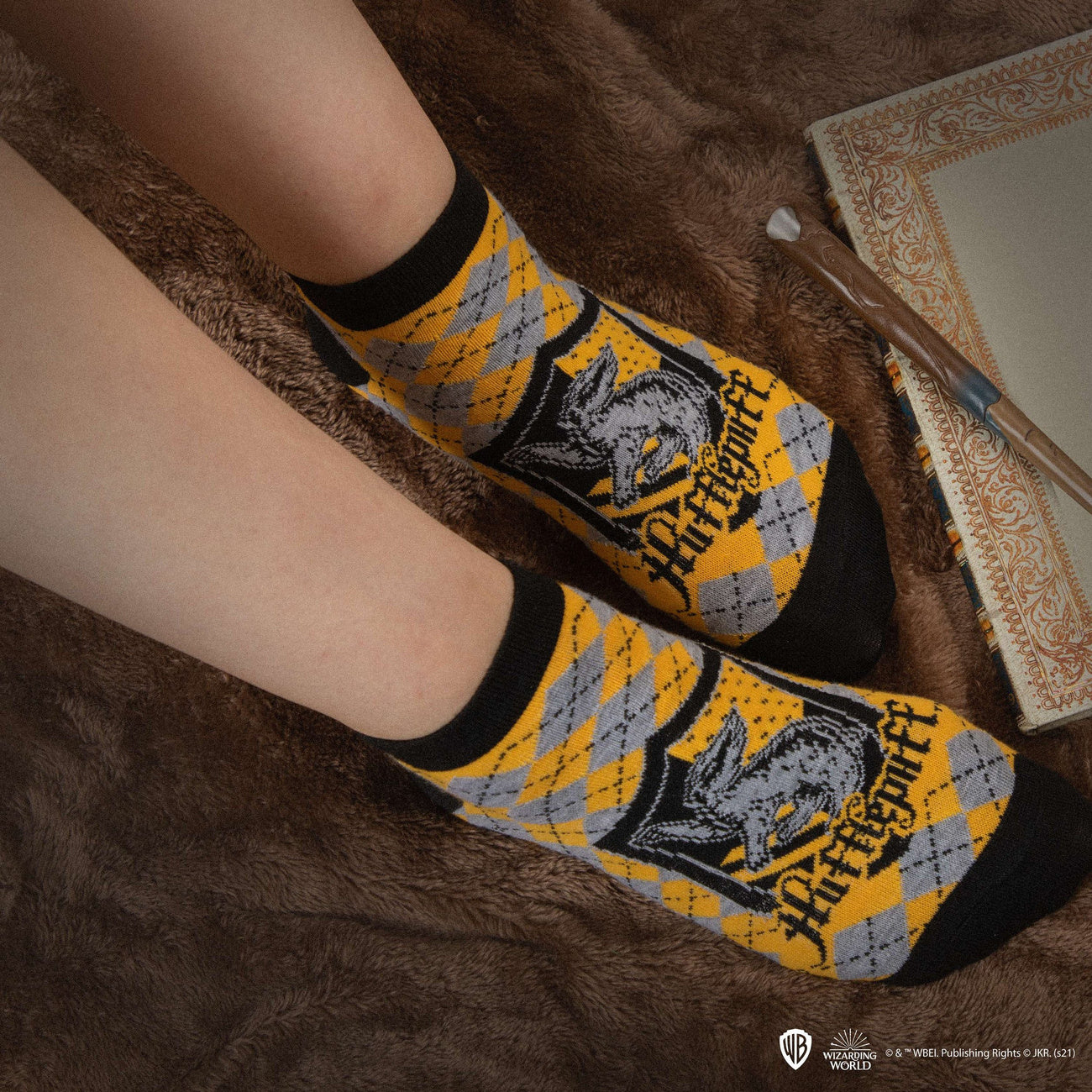 Product image Harry Potter Ankle Socks 3-Pack Hufflepuff