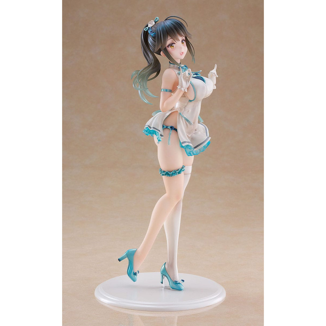 Product image Avian Romance Pink Label 5 PVC Statue 1/6 Ponytail Girl: Qipao 29 cm