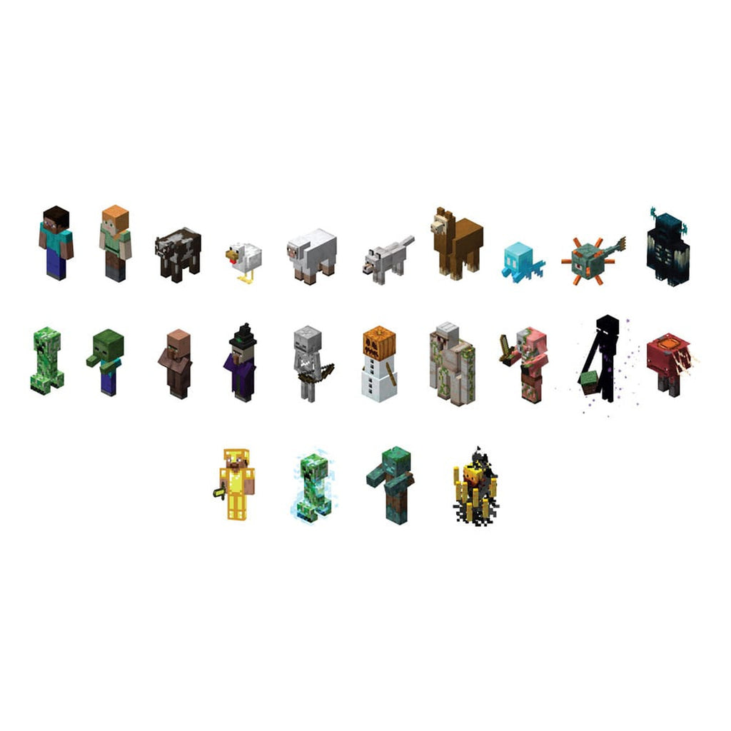 Product image Minecraft 3D Toppeez 6 cm Assortment (24)