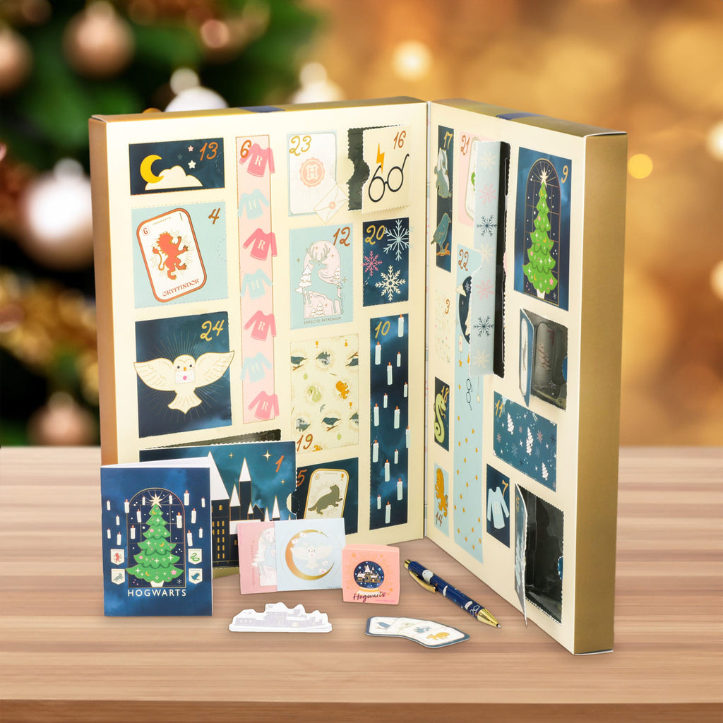 Product image Harry Potter Advent Calendar Stationery 24 Day Hogwarts