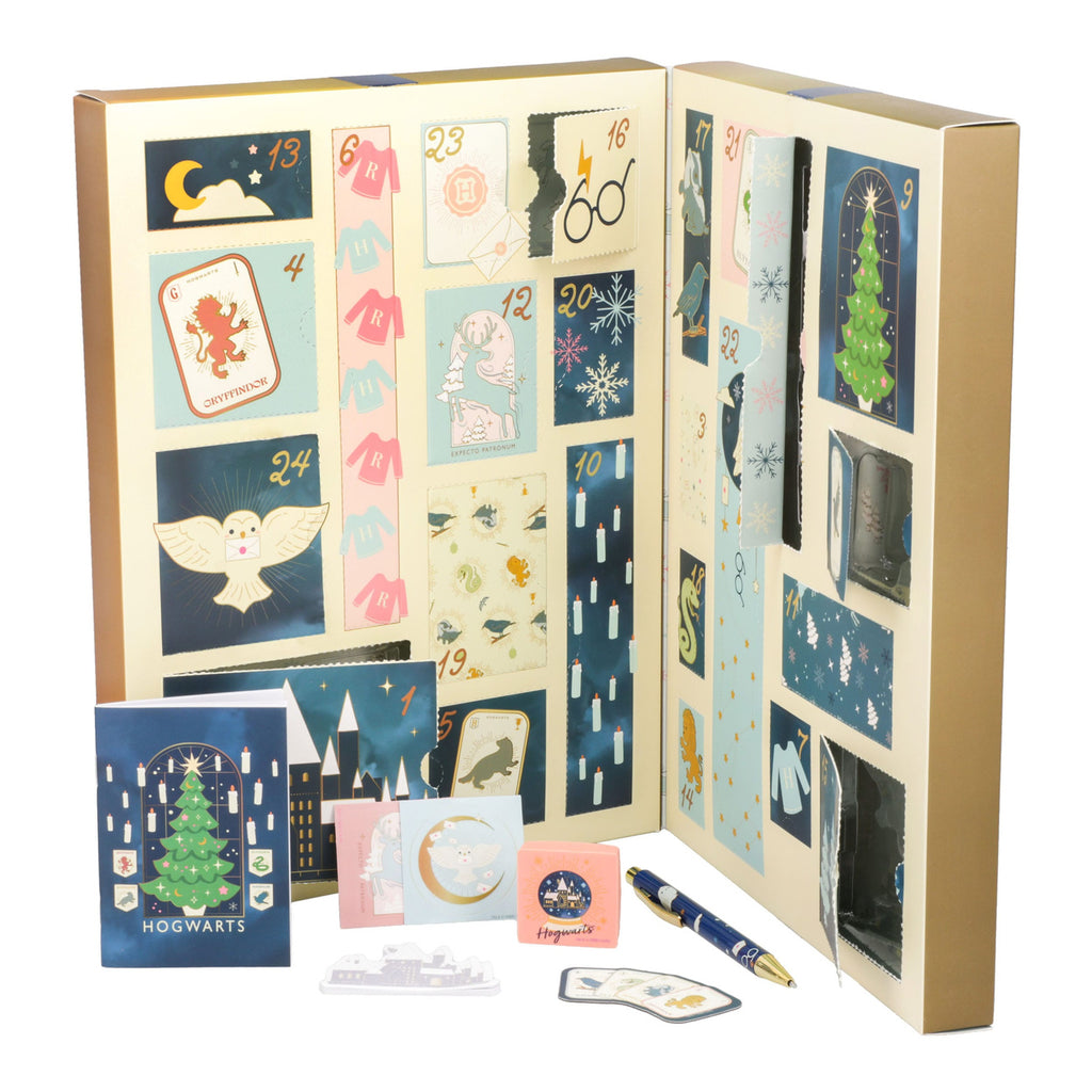 Product image Harry Potter Advent Calendar Stationery 24 Day Hogwarts