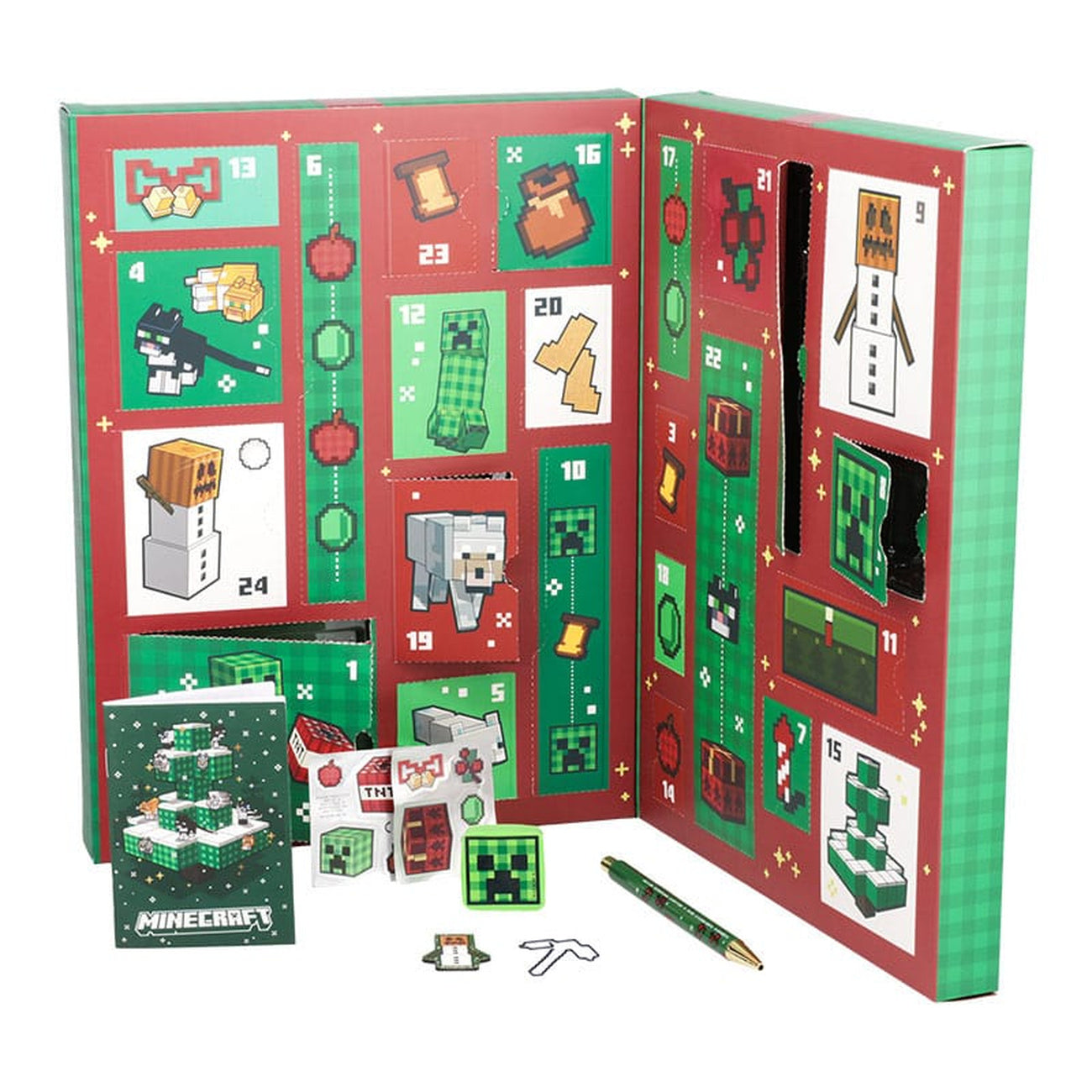 Product image Minecraft Advent Calendar Stationery 24 Day