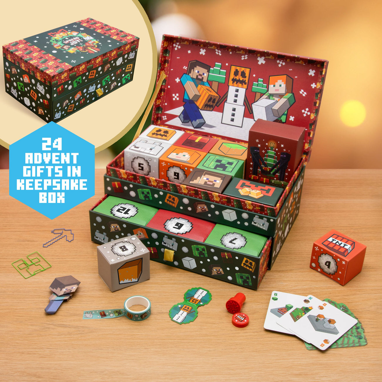 Product image Minecraft Keepsake Box Advent Calendar