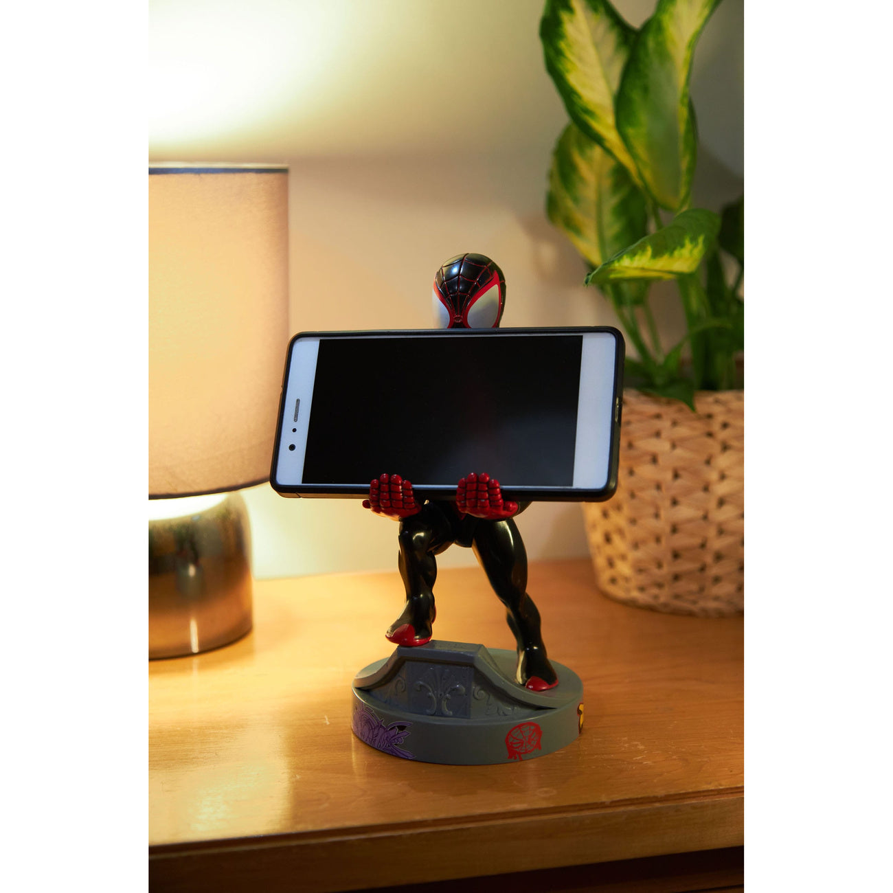 Product image Spider-Man Cable Guys Charging Holder Miles Morales 20 cm