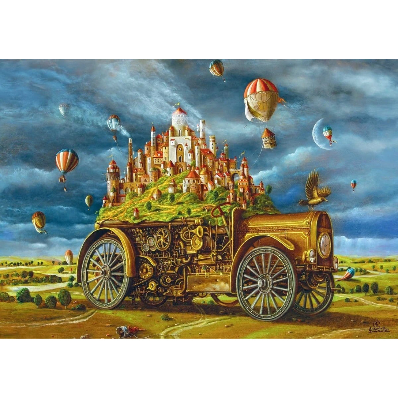 Product image Imagination Series Puzzle Arkadiusz Dzielawski Wielka przeprowadzka (1000 pieces)