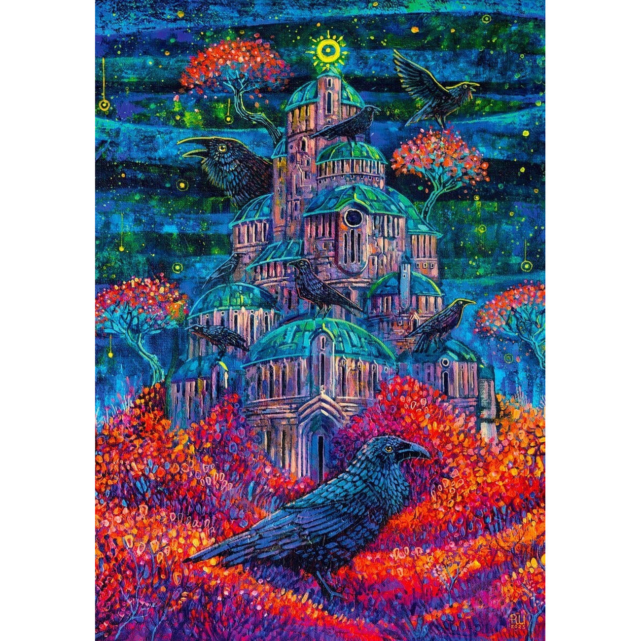 Product image Imagination Series Puzzle Roch Urbaniak Twierdza Pani Kruków (1000 pieces)